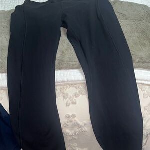 Black Leggings Lululemon size 8